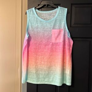 So cute for summer tank top with soft and stretch material